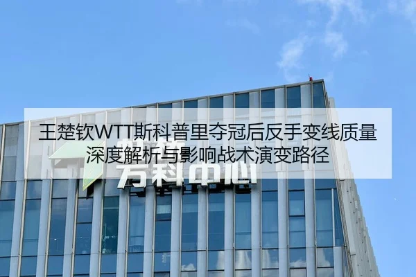 王楚钦WTT斯科普里夺冠后反手变线质量深度解析与影响战术演变路径